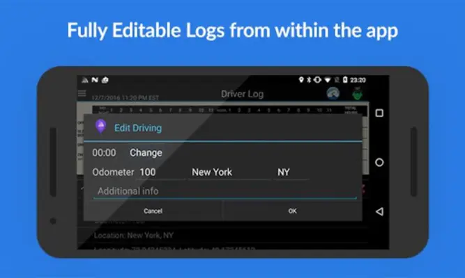DriverLog Logbook android App screenshot 9