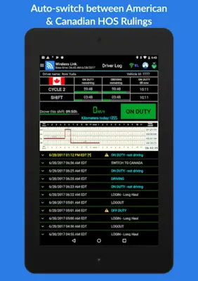 DriverLog Logbook android App screenshot 1