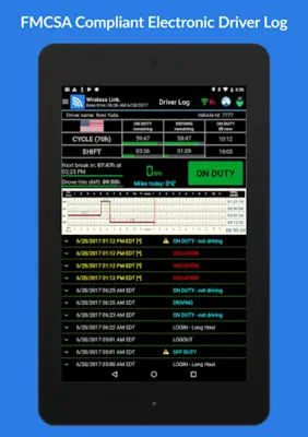 DriverLog Logbook android App screenshot 3